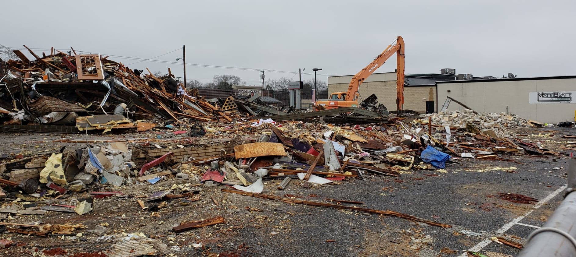 Glassboro bowling alley construction