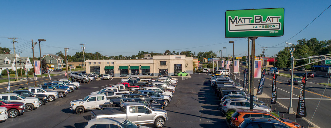 Matt Blatt Mitsubishi in Glassboro NJ Store Front