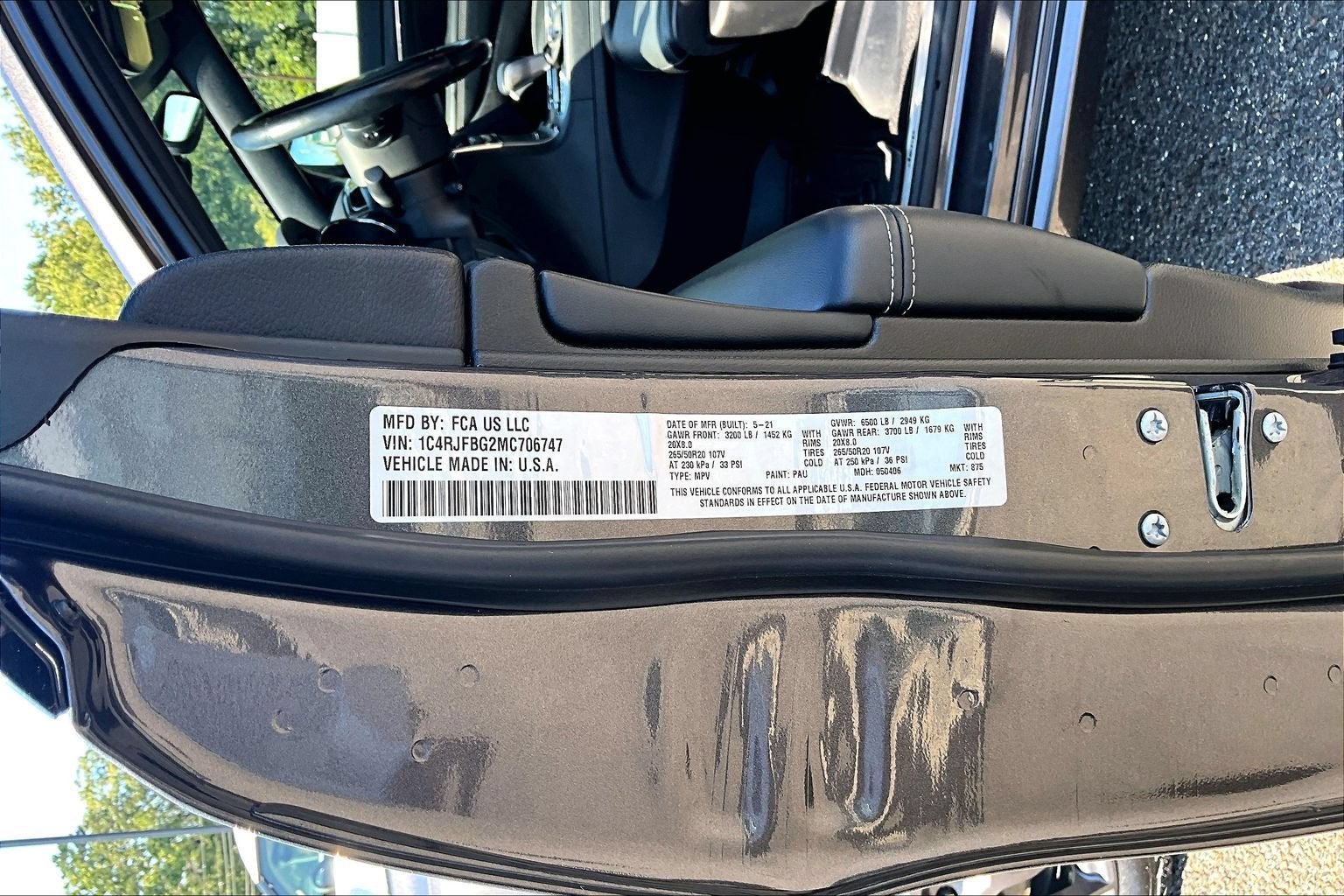 2021 Jeep Grand Cherokee 80th Anniversary