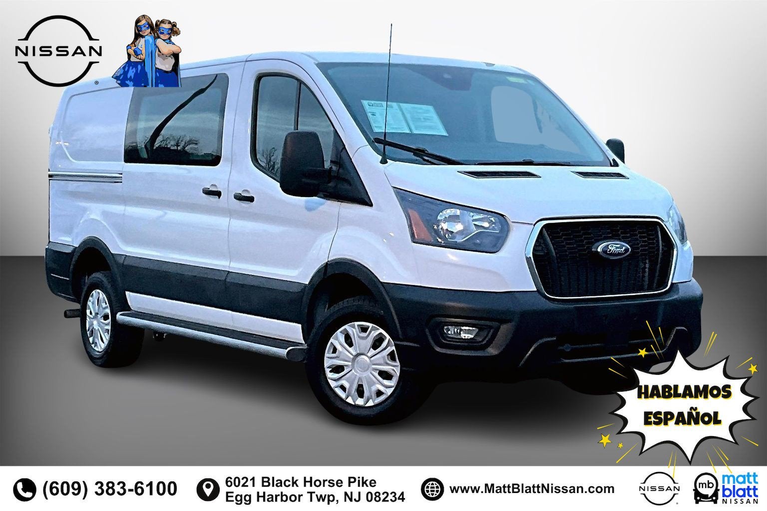 2024 Ford Transit Cargo Van Low Roof