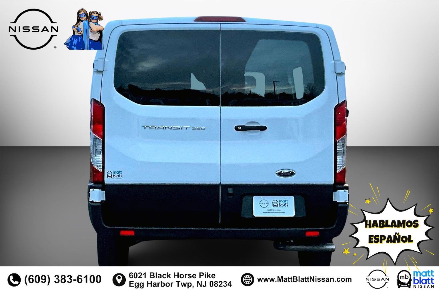 2024 Ford Transit Cargo Van Low Roof