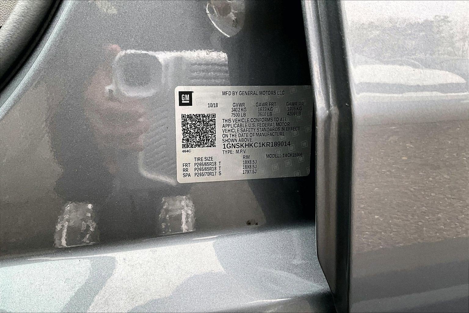 2019 Chevrolet Suburban LT