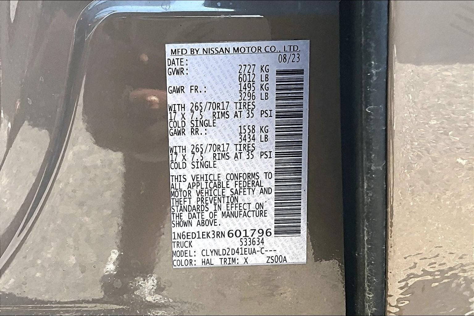 2024 Nissan Frontier PRO-4X