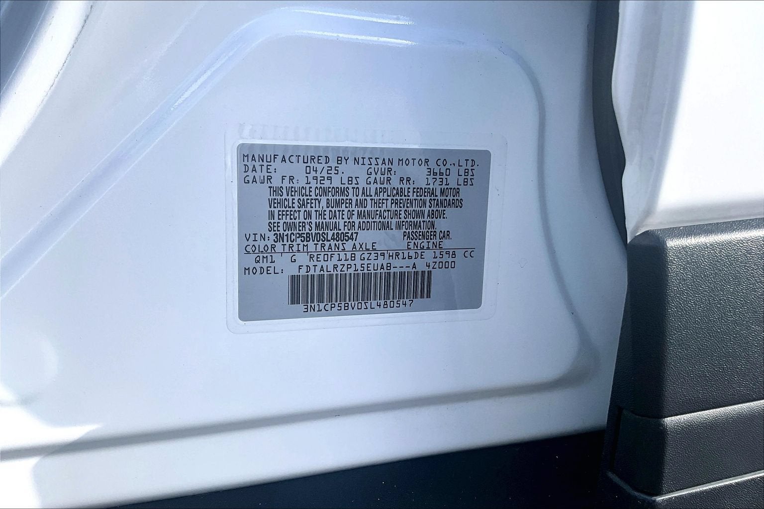 2025 Nissan Kicks Play S