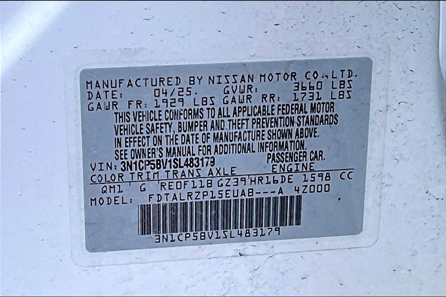 2025 Nissan Kicks Play S