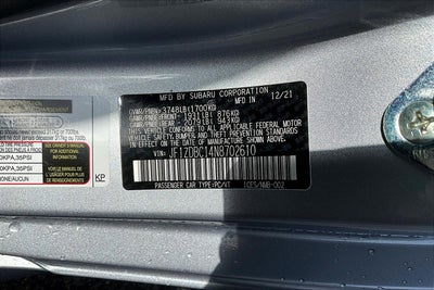 2022 Subaru BRZ Premium