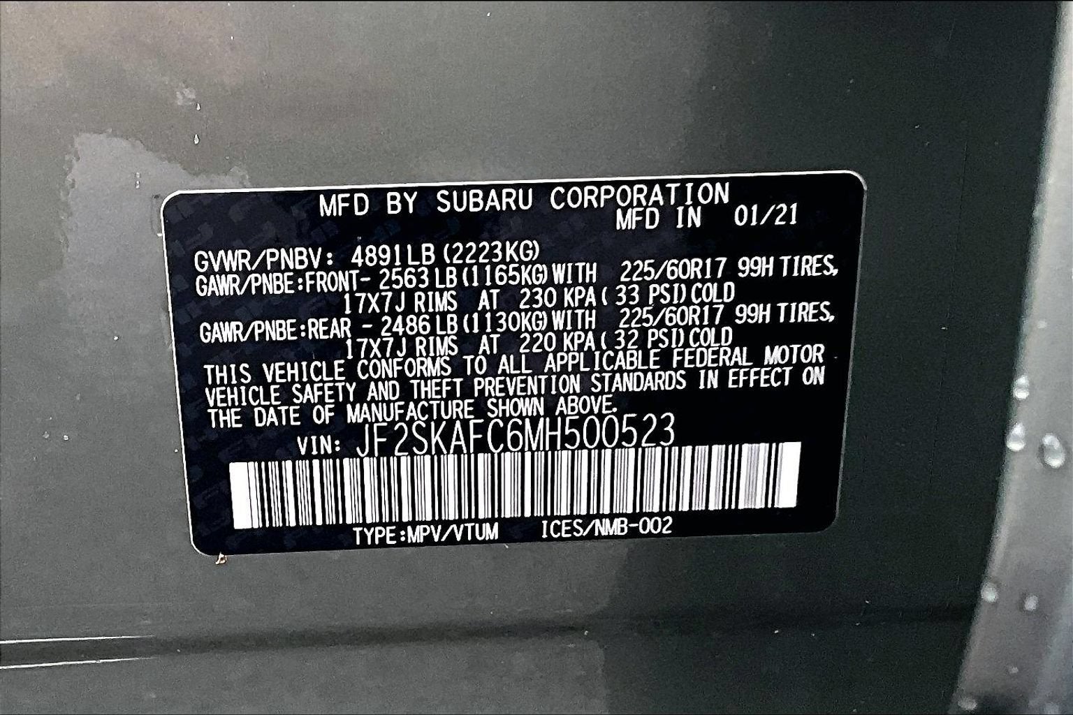 2021 Subaru Forester Premium