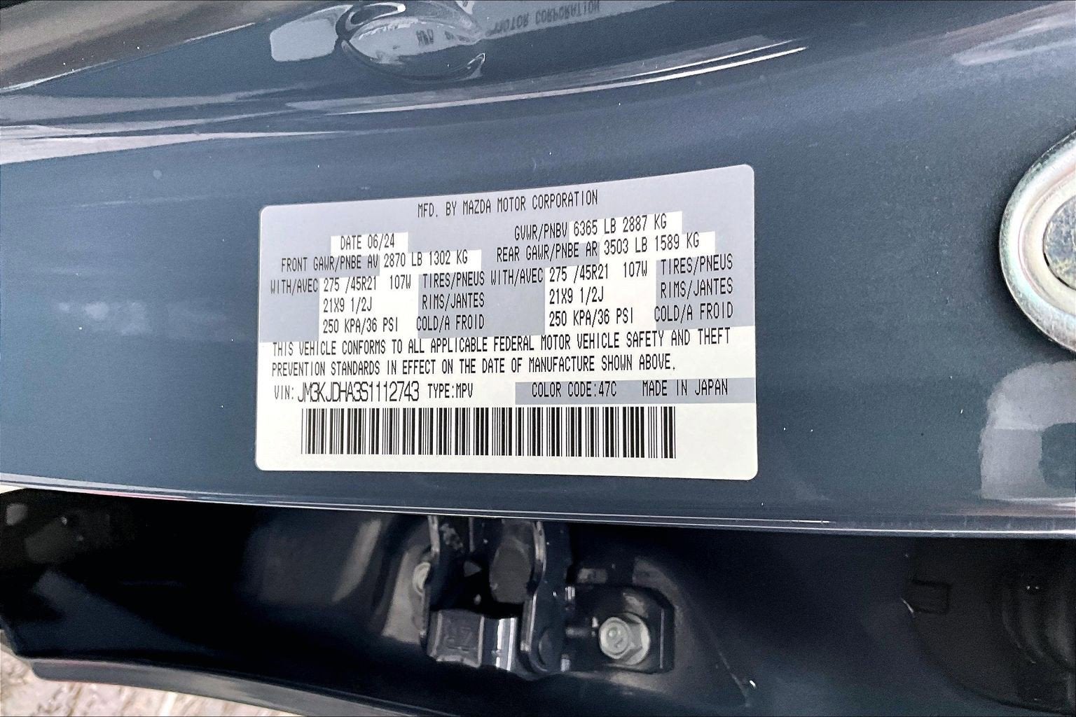 2025 Mazda Mazda CX-70 PHEV Premium Package