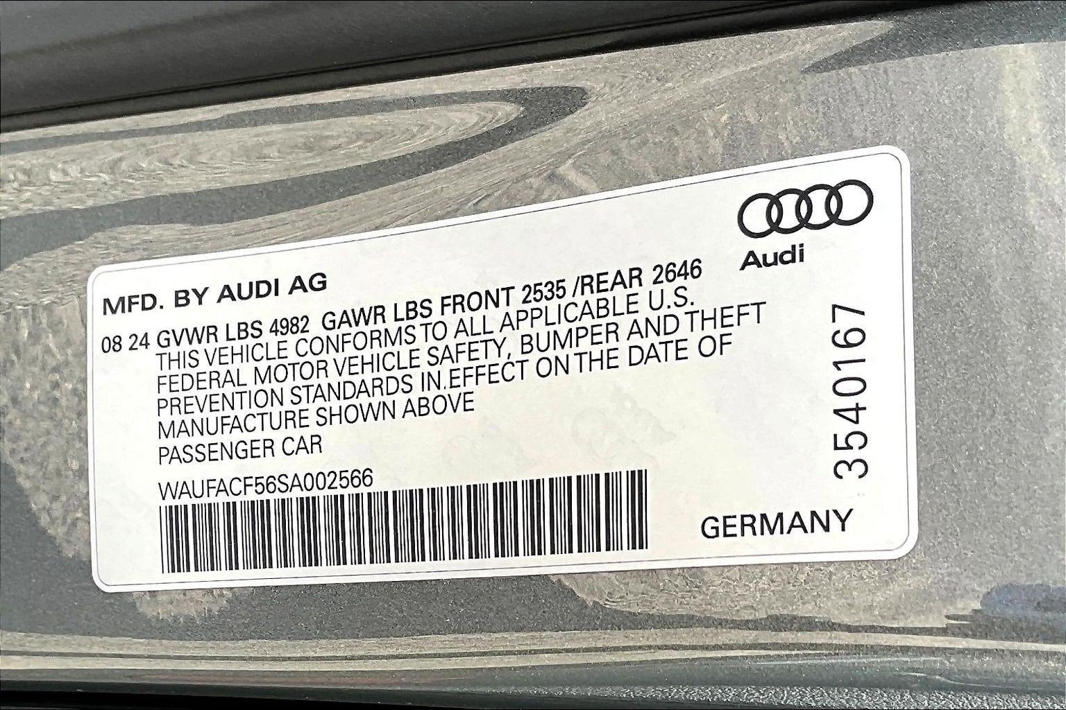 2025 Audi A5 Sportback S line Premium Plus