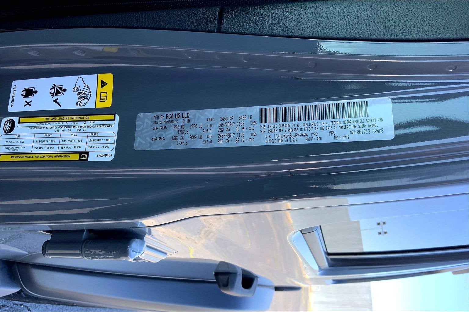 2018 Jeep Wrangler Unlimited Sport 4x4