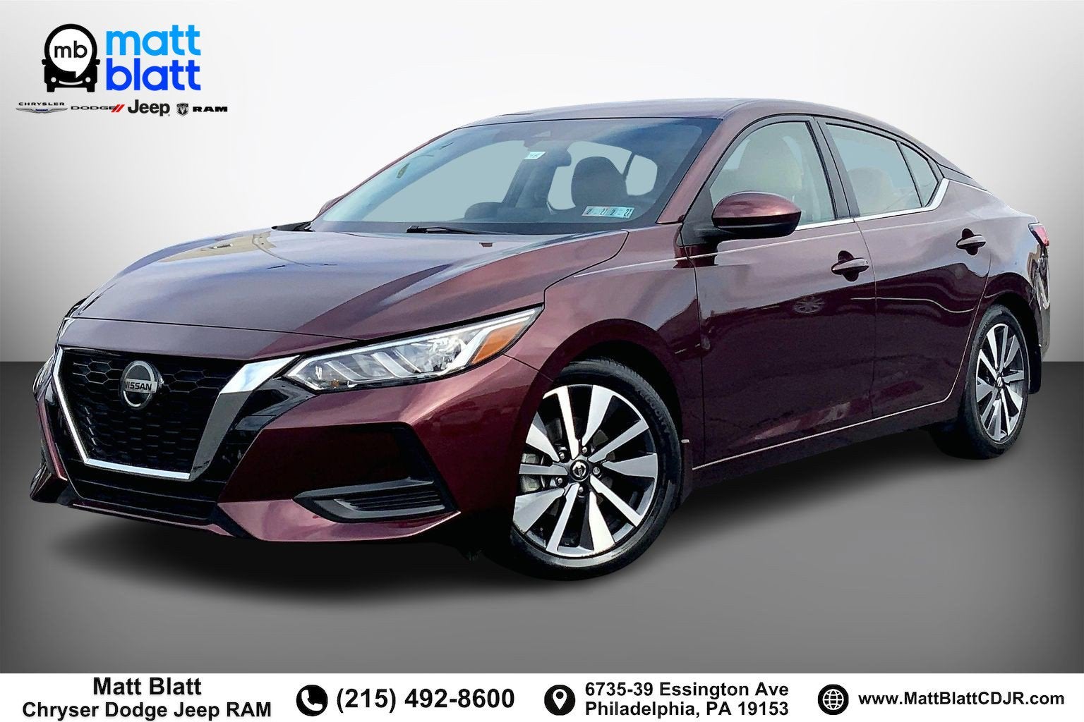 2021 Nissan Sentra SV Xtronic CVT