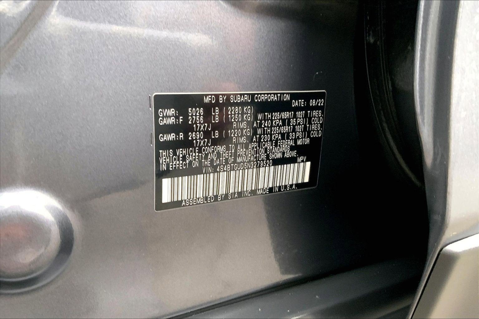 2022 Subaru Outback Wilderness