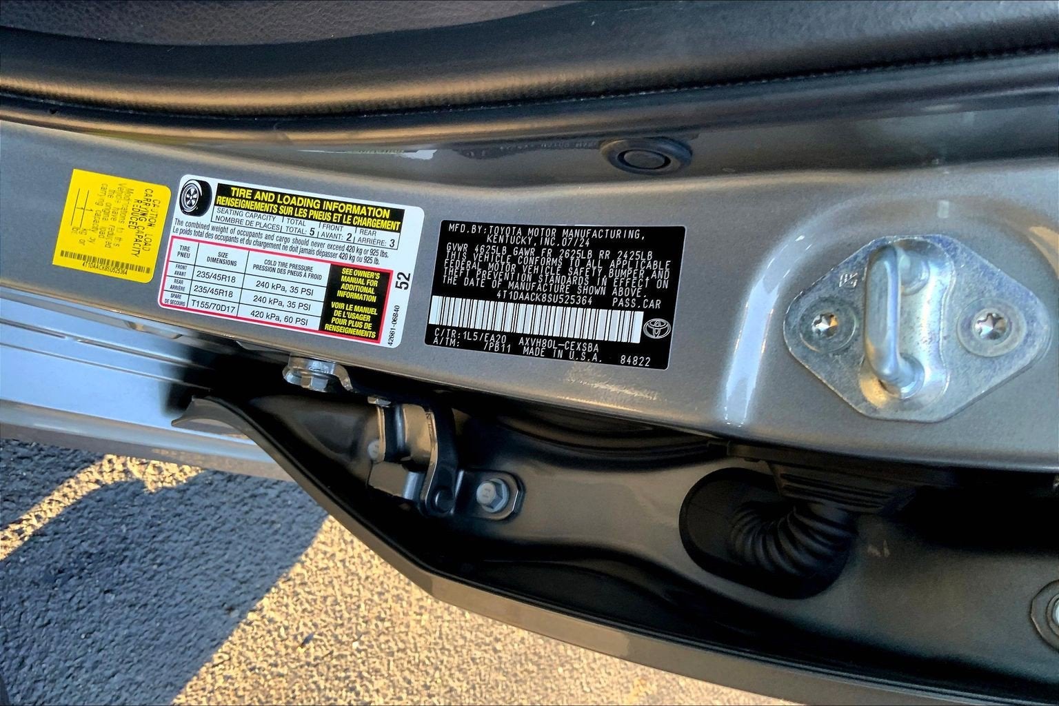 2025 Toyota Camry SE