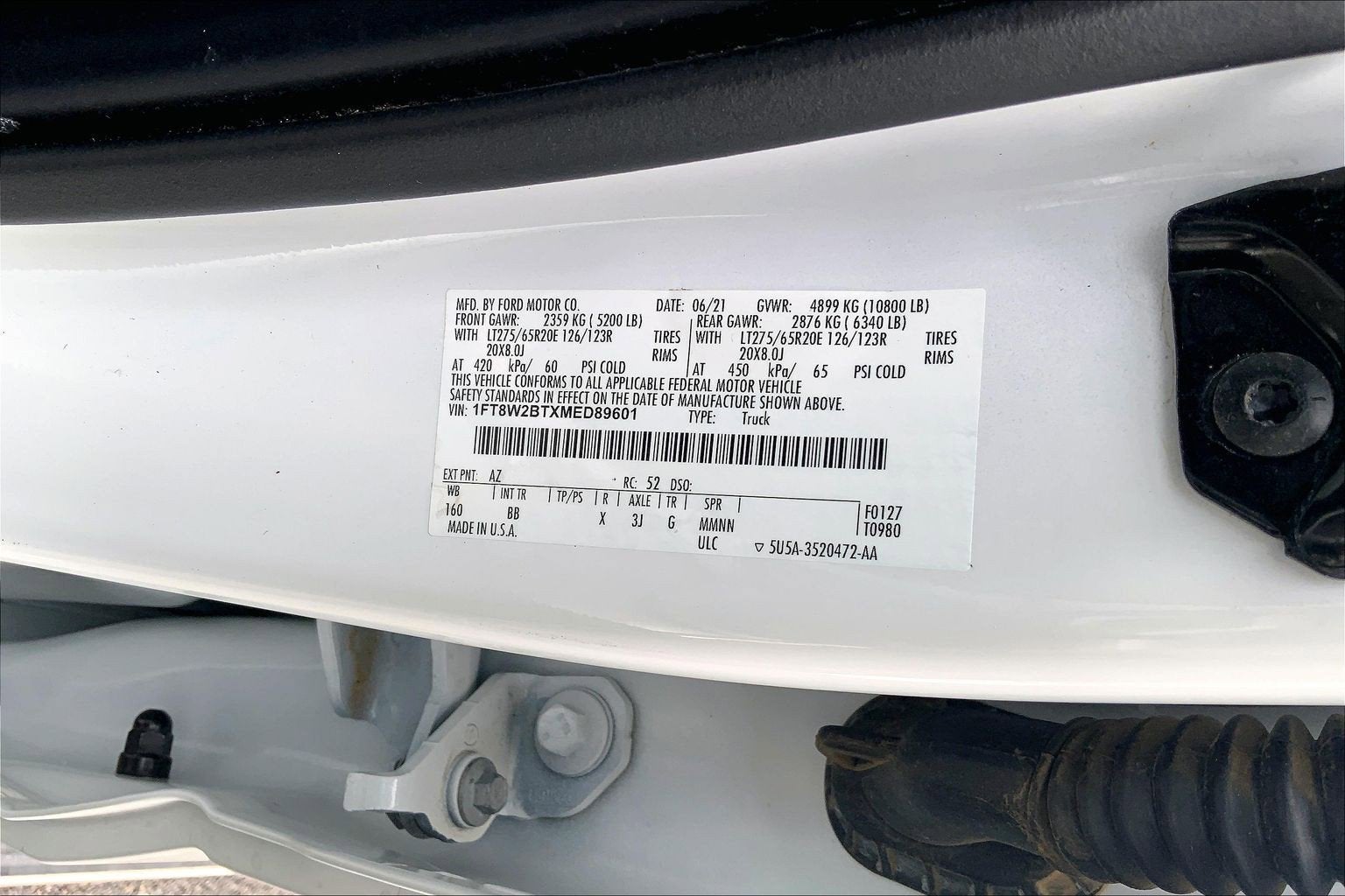 2021 Ford Super Duty F-250 SRW Platinum