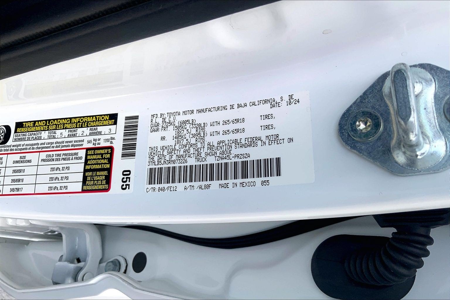 2024 Toyota Tacoma 4WD TRD Sport