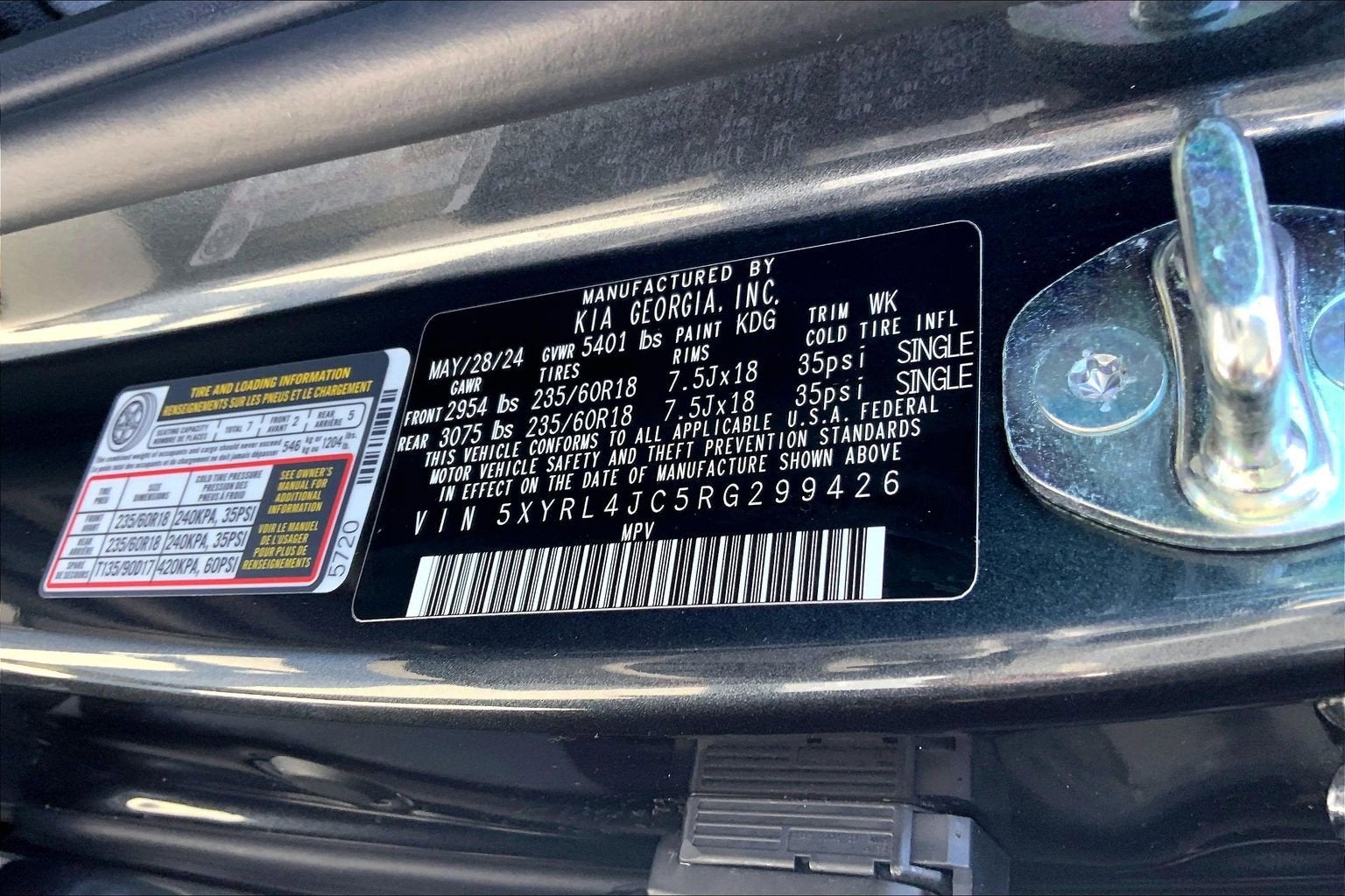 2024 Kia Sorento S