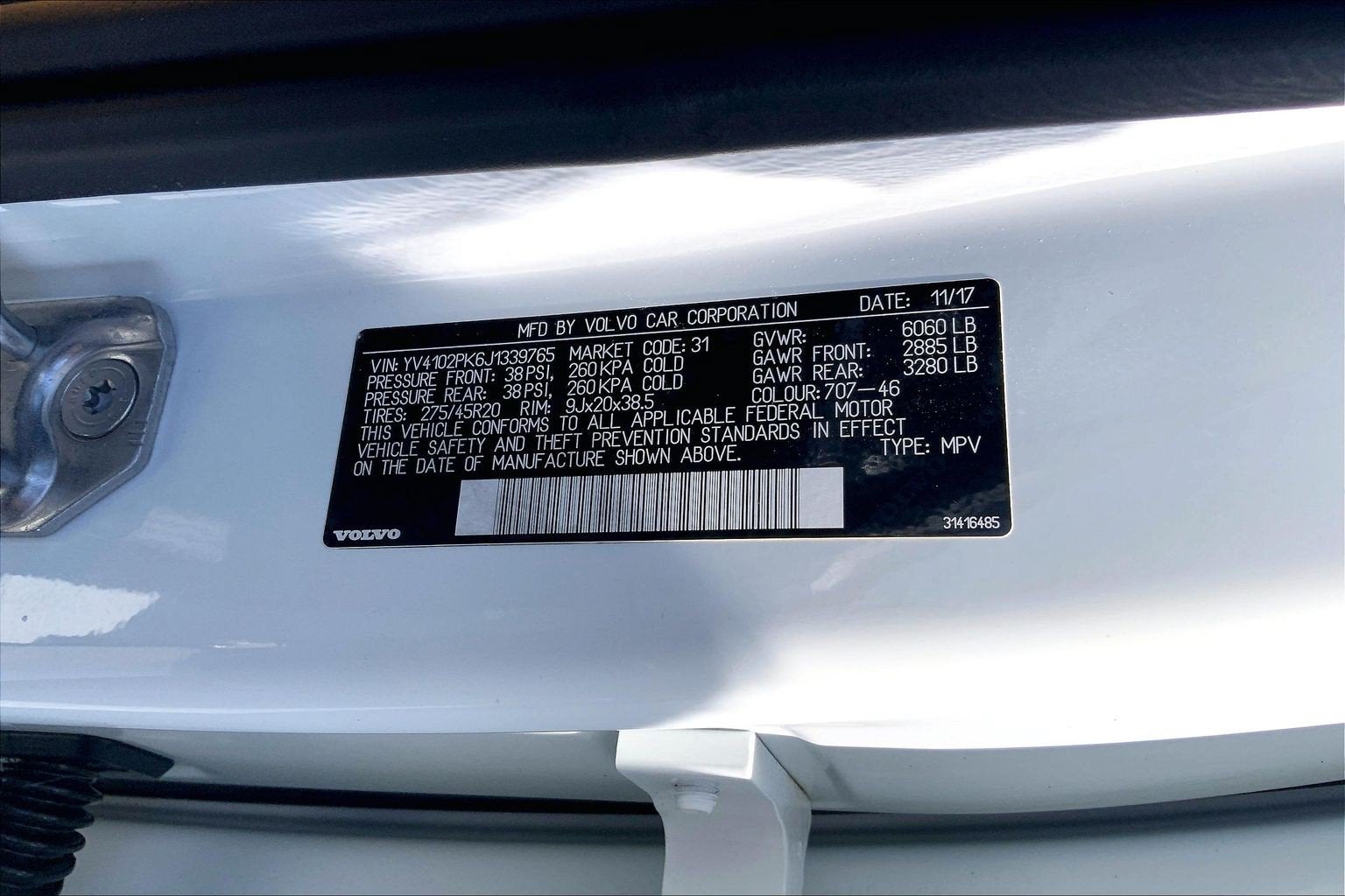 2018 Volvo XC90 Momentum