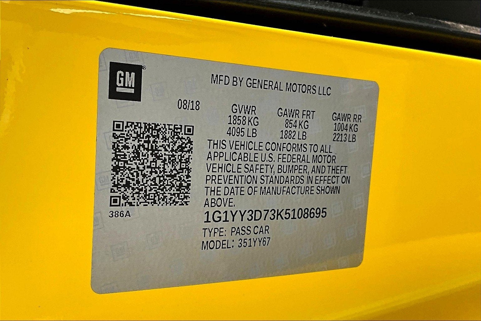 2019 Chevrolet Corvette Grand Sport 2LT