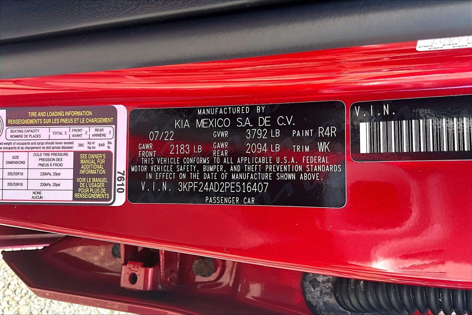 2023 Kia Forte LXS