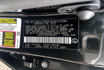 2024 Lexus ES ES 350