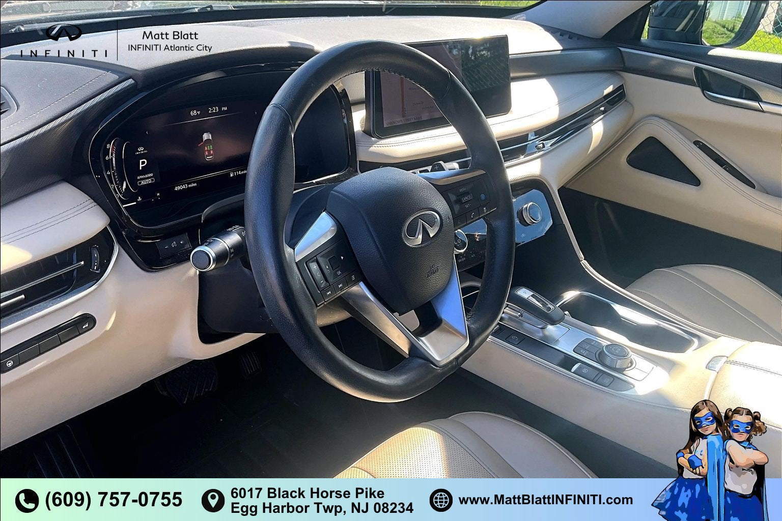 2023 INFINITI QX60 LUXE AWD