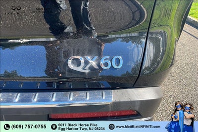 2023 INFINITI QX60 LUXE AWD