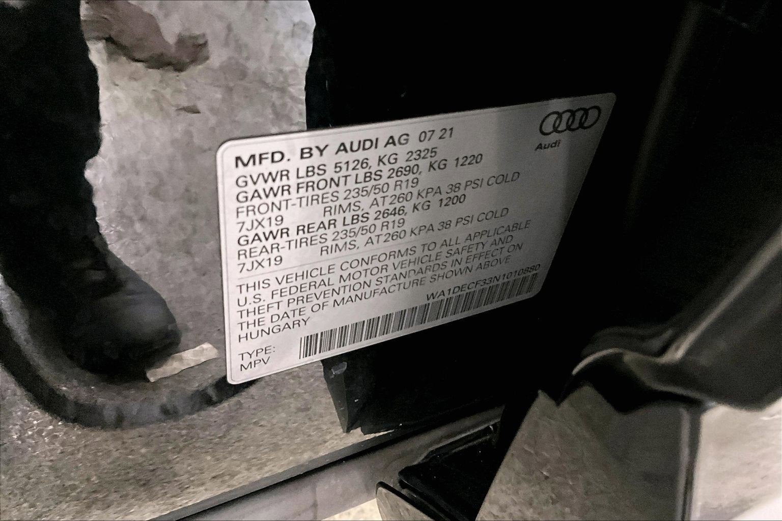 2022 Audi Q3 S line Premium