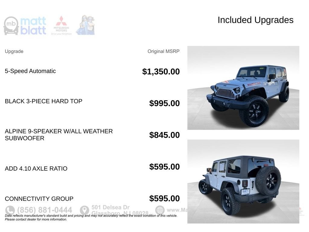 2015 Jeep Wrangler Unlimited Rubicon