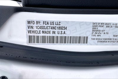 2022 Dodge Durango R/T