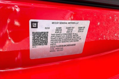 2019 Chevrolet Corvette Z06 3LZ