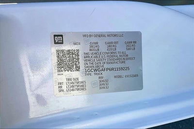 2024 Chevrolet Express Cargo Van G2500