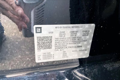 2019 Chevrolet Tahoe Premier