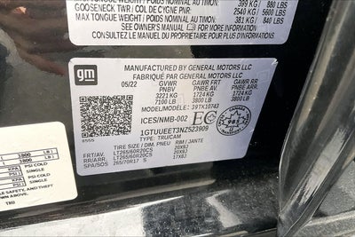 2022 GMC Sierra 1500 AT4