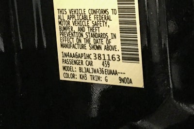 2017 Nissan Maxima SV