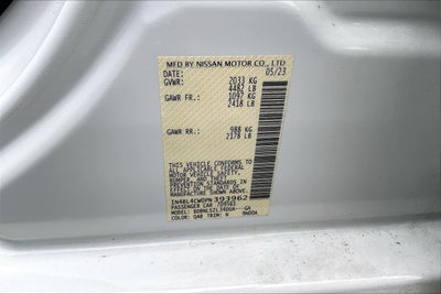 2023 Nissan Altima 2.5 SR
