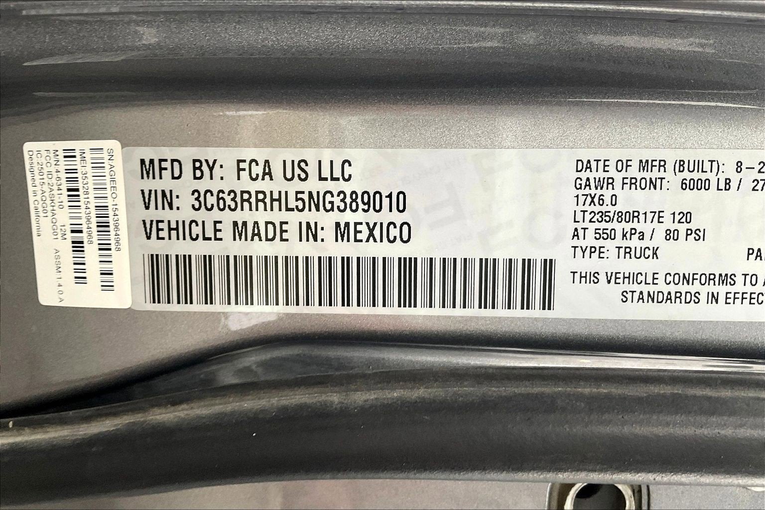 2022 RAM 3500 Big Horn