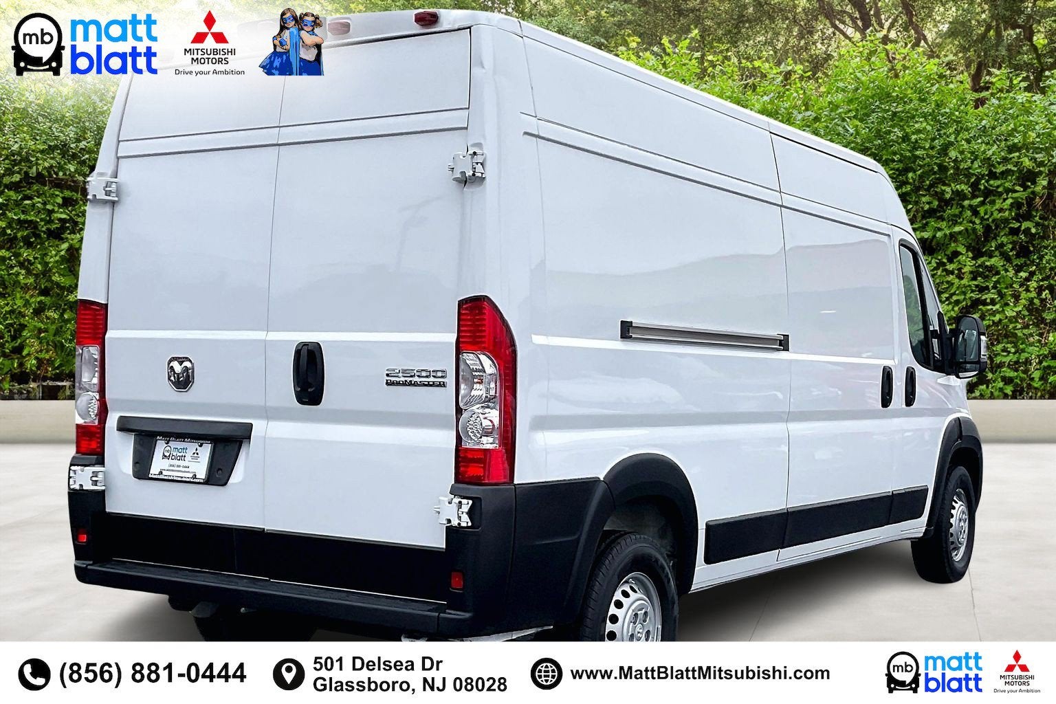 2025 RAM ProMaster Cargo Van Tradesman