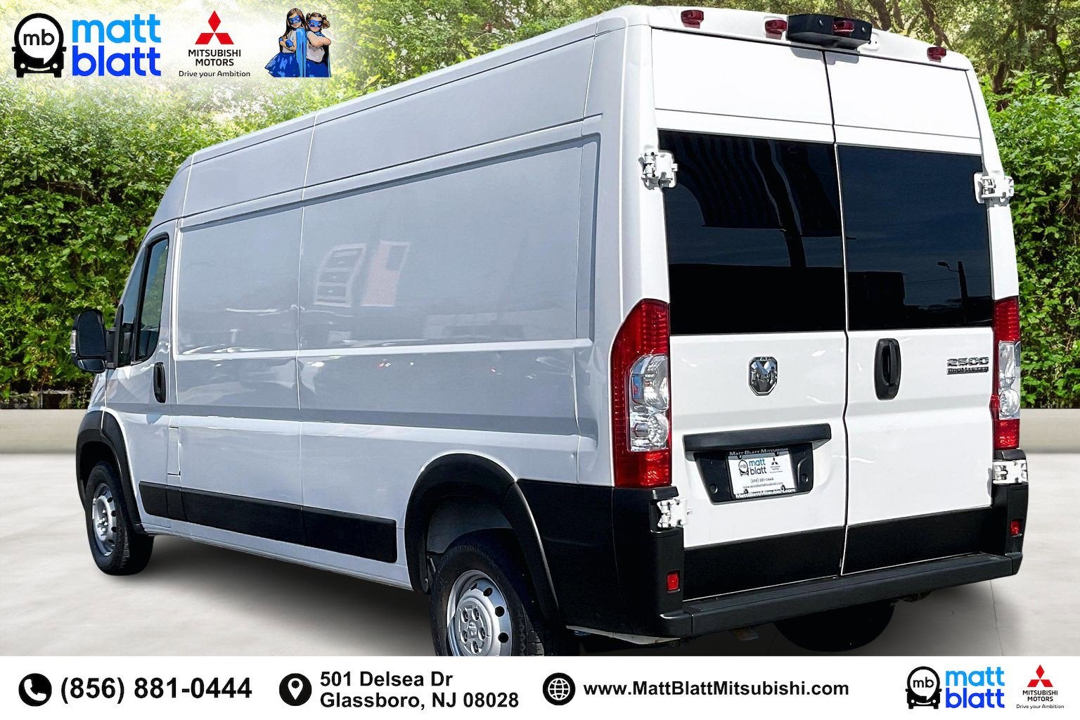 2023 RAM ProMaster Cargo Van High Roof