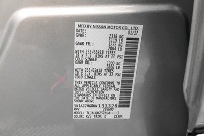 2017 Nissan Murano SV