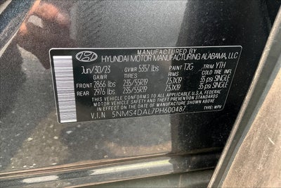 2023 Hyundai Santa Fe Limited