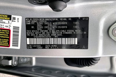 2022 Toyota Highlander XLE