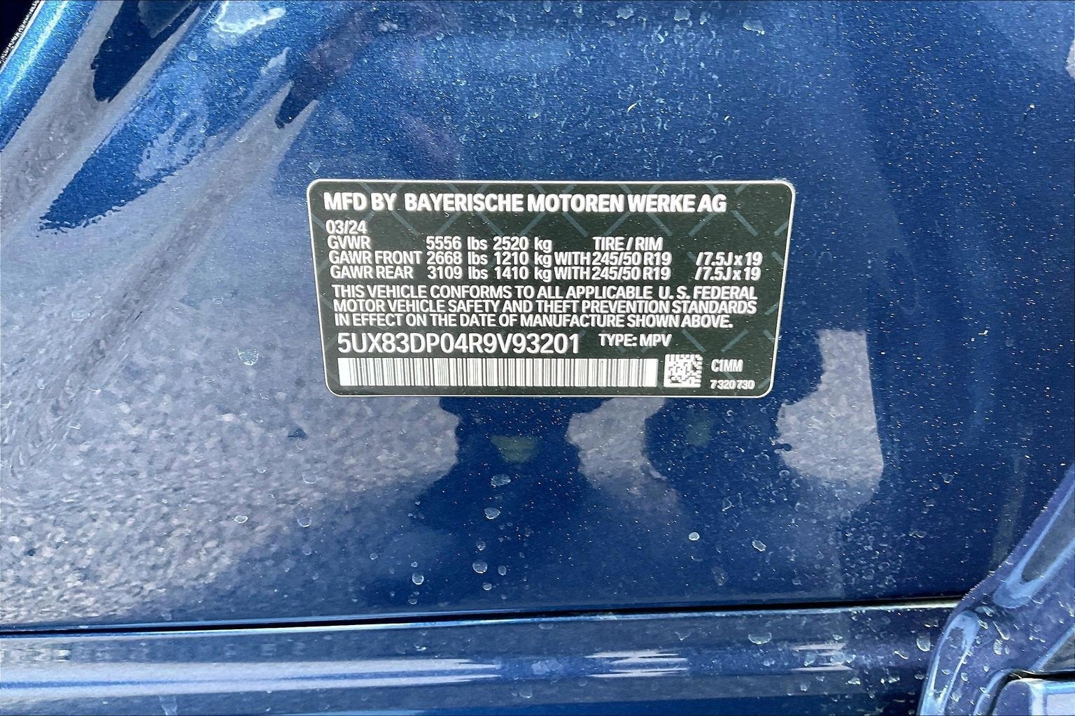 2024 BMW X3 M40i