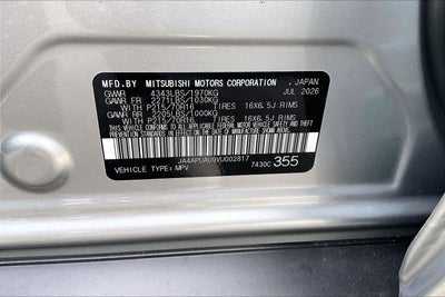2027 Mitsubishi Outlander Sport Base
