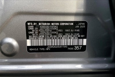 2025 Mitsubishi Outlander Sport ES