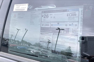 2026 Mitsubishi Outlander Sport ES