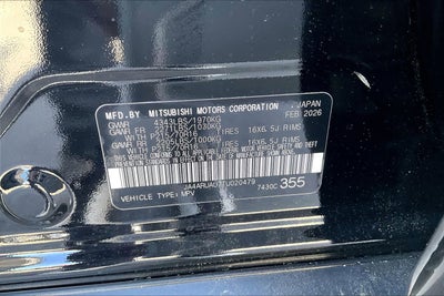 2026 Mitsubishi Outlander Sport S