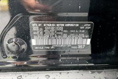 2024 Mitsubishi Outlander Sport ES