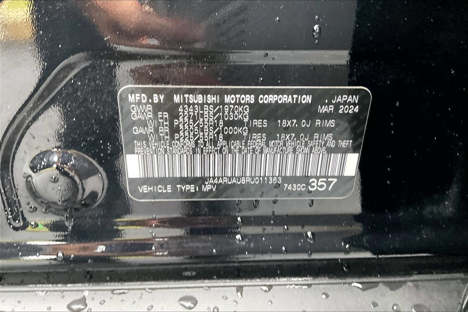 2024 Mitsubishi Outlander Sport ES