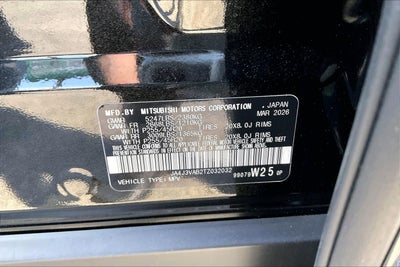 2026 Mitsubishi Outlander SE