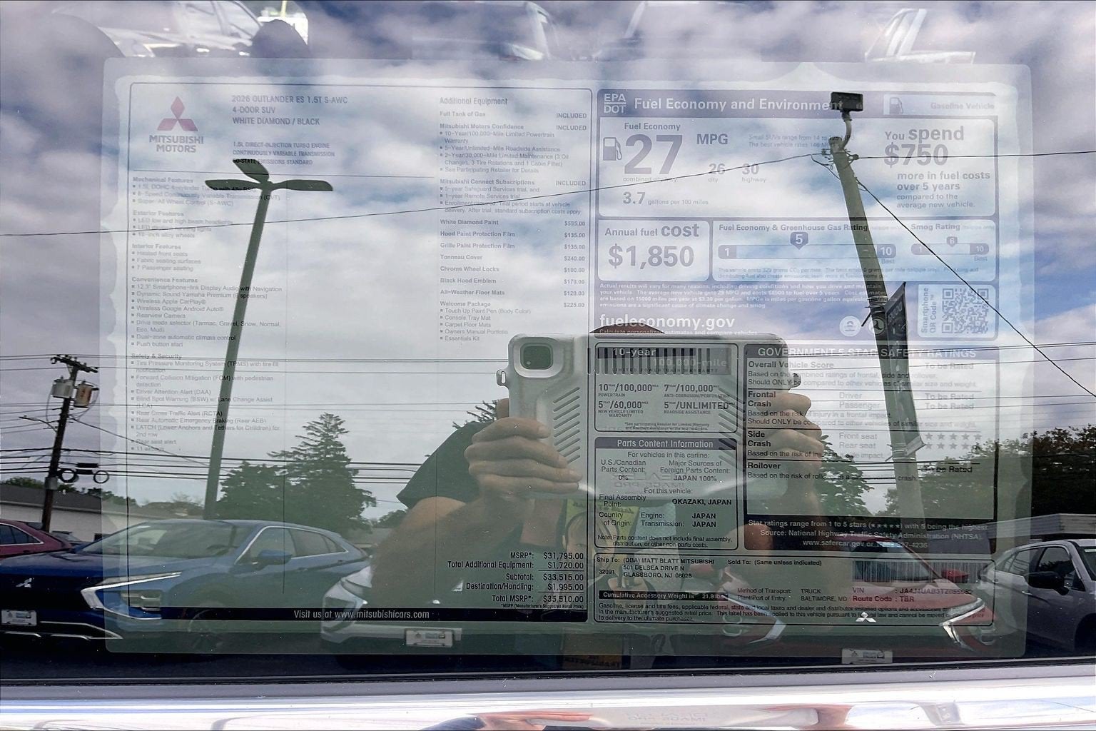 2026 Mitsubishi Outlander ES